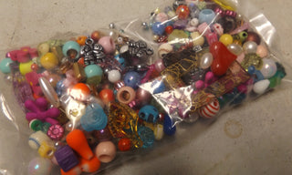 BEAD ASSORTMENT (Kids Beads)  *approx 150 gr mixed bag - Mhai O' Mhai Beads
 - 2