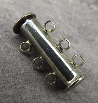 Slide Lock Clasps *3 Hole - Mhai O' Mhai Beads
 - 4