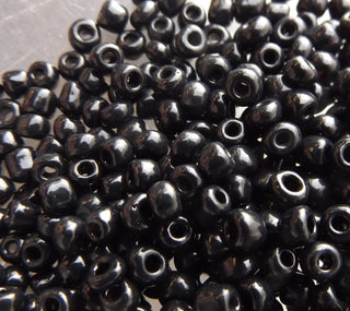 Seed Beads (Chinese Glass) Black 10/0 *Size 10 - Mhai O' Mhai Beads
 - 2