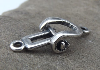 Horseshoe Clasp  (Pewter) 18 x10 mm - Mhai O' Mhai Beads
 - 3