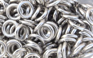 Jump Rings (SOLDERED CLOSED) 8mm 1.5 thick  *Packed 25 - Mhai O' Mhai Beads
 - 2