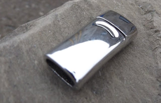 Magnetic Clasp (Rectangle)  Glue In Ends.  25 x 13 x 8mm. (Hole 10 x 5mm) See Drop Down for color options - Mhai O' Mhai Beads
 - 1