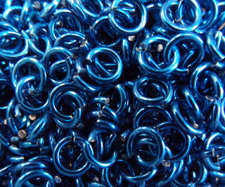 18 Gauge Rings - Anodized Aluminum Jump Rings. - Mhai O' Mhai Beads
 - 6