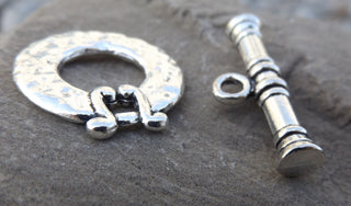 Toggle Clasp (Staff Pick!) 26 x 24 x 2mm (Sold Individually)  Antique Silver Color Metal - Mhai O' Mhai Beads
 - 3