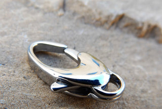 Lobster Clasp (304 Stainless Steel)  10 x 20mm. - Mhai O' Mhai Beads
 - 2