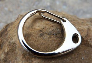 Iron Key Clasps  (25 x 32mm.  2.5mm thick)  Sold Individually. - Mhai O' Mhai Beads
 - 2