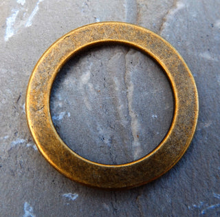 Metal Washers  (Silvertone, Gunmetal, Gold or Antique Bronze) *Packed 3. - Mhai O' Mhai Beads
 - 2