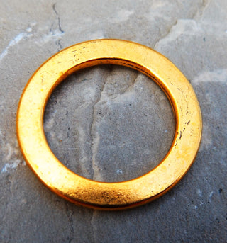 Metal Washers  (Silvertone, Gunmetal, Gold or Antique Bronze) *Packed 3. - Mhai O' Mhai Beads
 - 3
