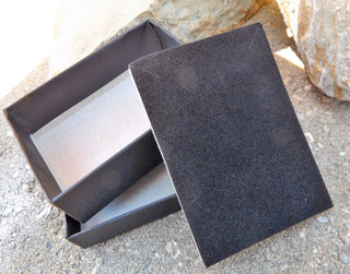Gift Box  (Cardboard) 9x6.5x2.8cm.  With Foam Insert.   (White or Black Options see drop down) - Mhai O' Mhai Beads
 - 3