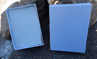 Gift Box  (Cardboard) 9x6.5x2.8cm.  With Foam Insert.   (White or Black Options see drop down) - Mhai O' Mhai Beads
 - 5