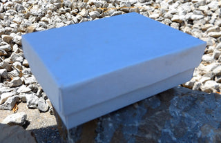 Gift Box  (Cardboard) 9x6.5x2.8cm.  With Foam Insert.   (White or Black Options see drop down) - Mhai O' Mhai Beads
 - 6