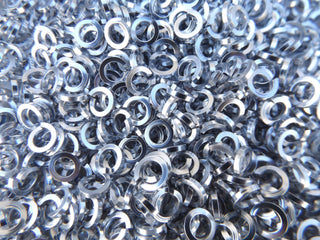Anodized Aluminum *SQUARE wire rings. - Mhai O' Mhai Beads
 - 5