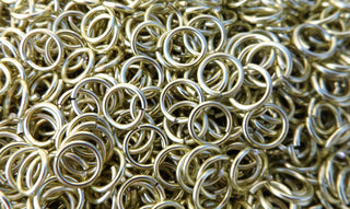 18 Gauge Rings - Anodized Aluminum Jump Rings. - Mhai O' Mhai Beads
 - 9