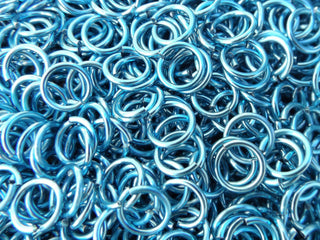 18 Gauge Rings - Anodized Aluminum Jump Rings. - Mhai O' Mhai Beads
 - 10