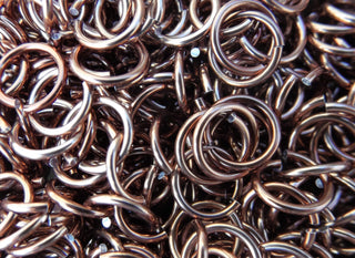 18 Gauge Rings - Anodized Aluminum Jump Rings. - Mhai O' Mhai Beads
 - 12
