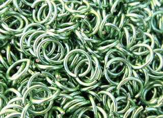 18 Gauge Rings - Anodized Aluminum Jump Rings. - Mhai O' Mhai Beads
 - 13