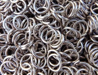 18 Gauge Rings - Anodized Aluminum Jump Rings. - Mhai O' Mhai Beads
 - 15