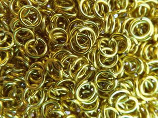 18 Gauge Rings - Anodized Aluminum Jump Rings. - Mhai O' Mhai Beads
 - 24