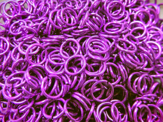 18 Gauge Rings - Anodized Aluminum Jump Rings. - Mhai O' Mhai Beads
 - 19