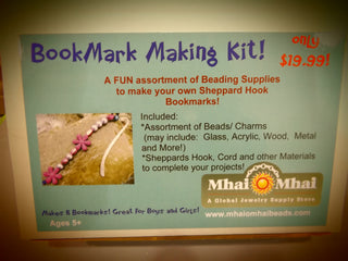 Book Mark Making Kit!  (Makes 8 Book Marks!) - Mhai O' Mhai Beads
 - 1
