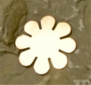 Flower Stamping Blank  *24g *Packed 2 (no hole).  (See Drop Down for Options) - Mhai O' Mhai Beads
 - 4