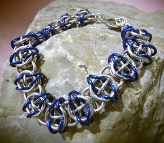 Celtic Visions Chainmaille Kit *Blue Buddha Boutique (Makes BOTH the Bracelet and Necklace)  See Drop Down for Options! - Mhai O' Mhai Beads
 - 3