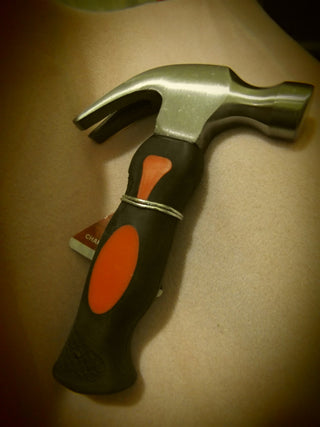 Hammer (8oz)  Short Handle (Stubby Claw Hammer)  *Fantastic for Metal Stamping! - Mhai O' Mhai Beads
