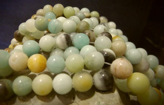 Amazonite Rounds - See Drop down for Size Options (16" strands)