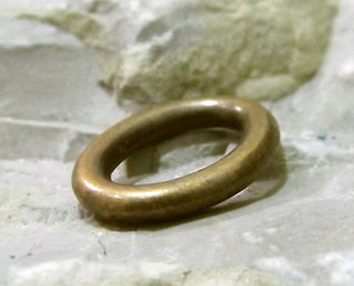 Metal Oval Rings  (Antique Copper Color) *Packed 20  (16 x 12.5mm)