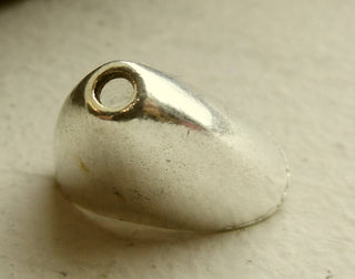 Bead Cap/Cone "Triangular Shape" 14 x 20 x 12mm.  (hole 2mm)  *Packed 6