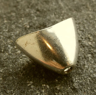 Bead Cap/Cone "Triangular Shape" 14 x 20 x 12mm.  (hole 2mm)  *Packed 6