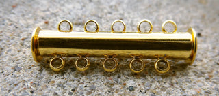 Slide Lock Clasps *5 Hole (Click to see color Options)