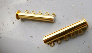 Slide Lock Clasps *5 Hole (Click to see color Options)