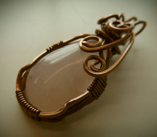 CLASS: INTRO TO WIRE WRAPPING (HOW TO FRAME A CABOCHON). W/ TERRY.   *Dec 16th (Sat) from 2-4pm