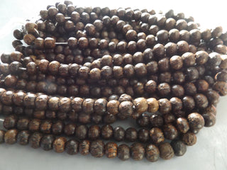 Indonesian / Bali Wood Beads (Dark Wood) 8mm rounds