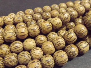 Wood (Coconut) *10/11 mm Rounds (approx 75 Beads).