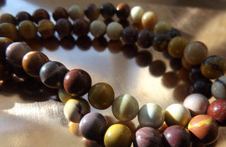 Mookaite (Rounds) Semi Precious Stone  *See Drop Down for Size Options