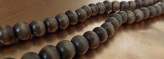 Indonesian / Bali Wood Beads (Vegetable Dyed Wood) *Coconut (See Drop Down for Size Options)
