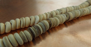 Indonesian / Bali Wood Beads (Coconut Discs) 10mm Diam.  *approx 125 Beads