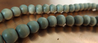 Indonesian / Bali Wood Beads (Vegetable Dyed Wood) 9-10mm rounds *Sprig (approx 55 Beads)