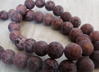 Agate (Crazy Agate)  (8mm rounds) 15.5" strand.  approx 43 beads.  *Frosted Multi's (Summers End)