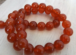 Carnelian (Deep Sunset- *Nat Red)  *See Drop Down For Size Options