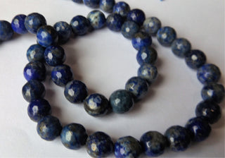 Lapis Lazuli (Faceted Rounds)  *See drop down for size options