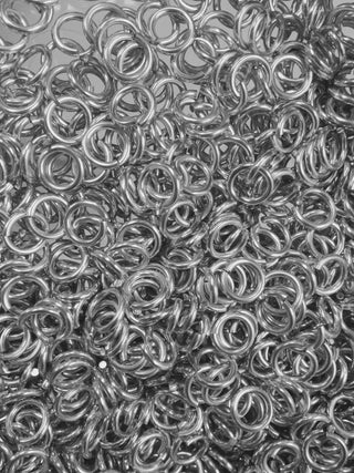 18 Gauge Rings - Anodized Aluminum Jump Rings. - Mhai O' Mhai Beads
 - 17
