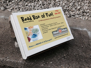 Bead Box of FUN!  Bracelet Making Kit (Makes min 15 Bracelets!) - Mhai O' Mhai Beads
 - 2