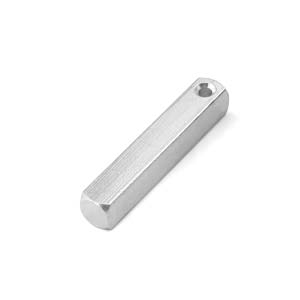 Aluminium 3D Rectangle Bar.  1-1/2X1/4X1/4IN   (See Drop Down for Pack Size Options)