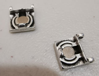 Clasp (Magnetic). Axos Li- Delica Magnetic Clasp (Two Strand) *See Drop Down For Plating Options