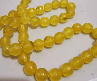*Jade (Faceted Yellow)  (see drop down for size options)