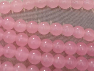 Jade (Glassy Pink ) Round (See drop down for size options)