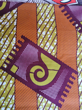 African Fabric - (2 Yard Piece).    *One Available. 28